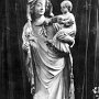 12-12 Statue of the Virgin and Child (Virgin of Paris) at Notre-Dame, early 14th Century, Paris, France