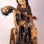 12-13 Virgin with the Dead Christ (Rottgen Pieta), painted wood 