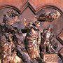 14-1 <i>Sacrifice of Isaac</i>, Lorenzo Ghiberti, bronze panel 