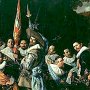 17-1 <i>Archers of Saint Hadrian</i>, Frans Hals