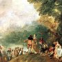 18-1 <i>Return from Cythera</i>, Watteau