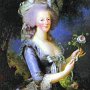 18-4 <i>Marie Antoinette with a Rose</i>, Vigee-Lebrun