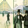 21-3 <i>Paris: A Rainy Day</i>, Caillebotte