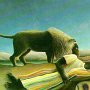 22-3 <i>The Sleeping Gypsy</i>, Rousseau