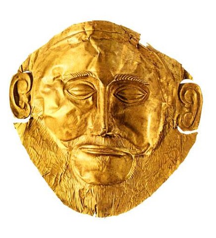 gold death mask AND Griggs AND mummy